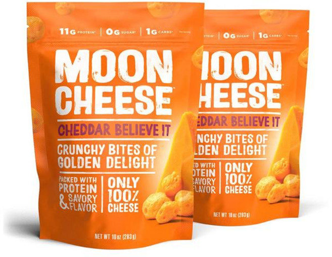 Moon Cheese 문 치즈 체다 빌리브 잇 283g, 2개