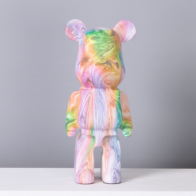 리틀보트 오브제 베어브릭 세라믹 저금통 장식품, 북극광.#21