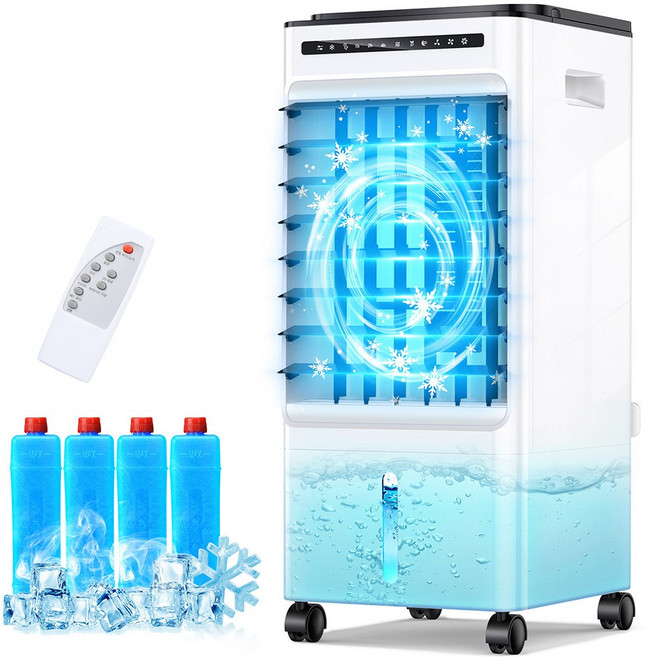 LifeSync 냉풍기 공기정화 듀얼냉각 에어쿨러 저소음 캠핑 이동식에어컨 저전력 가정용, 09RT