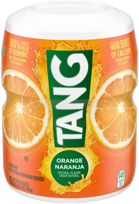 미국 탕 Tang 오렌지 가루 파우더 드링크 믹스 음료 주스 567g x2팩, 20 Ounce (Pack of 1), 566g, 1