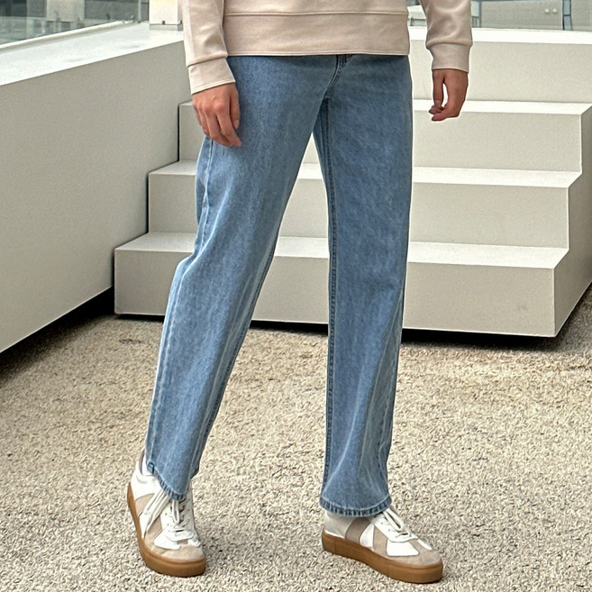 더맨쉽 데일리 히든밴딩 세미 와이드 팬츠 FHTCP64010