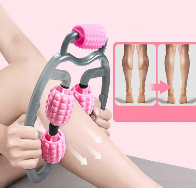 롤러링 종아리 스트레칭 마사지 11471EA 1(pc), 핑크