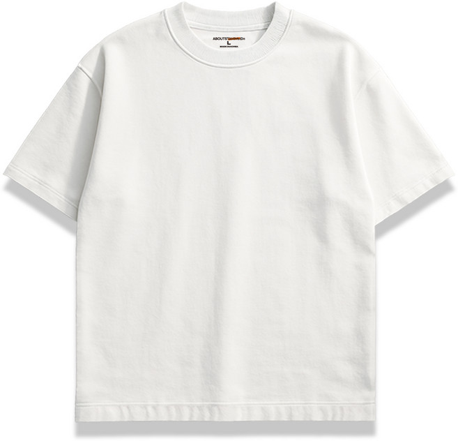 어바웃스탠다드 오리지널 숏슬리브 오버핏 코튼 반팔 면 티셔츠