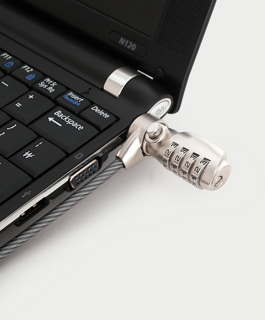 노트케이스 노트북 도난방지 잠금장치, 블랙, 3. 켄싱턴락 ( 델타 3)