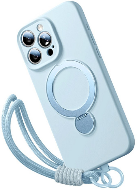 럭스폰 애플 아이폰 강력 맥세이프 브래킷 패션 스트랩 16프로맥스 폰케이스