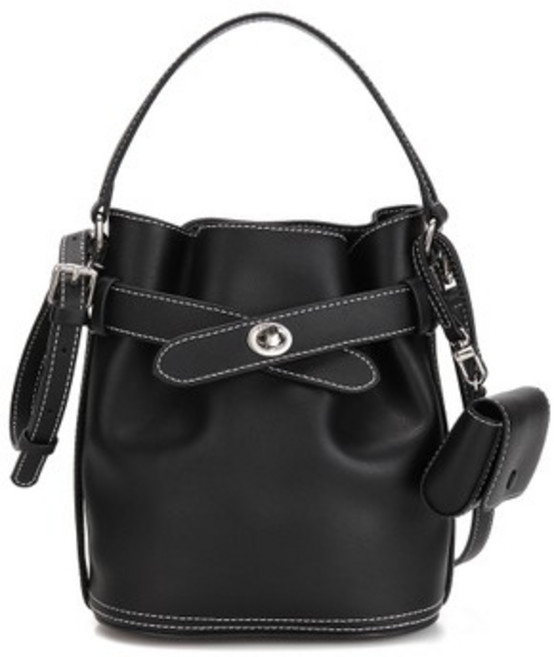 루나 레더 미니버켓백 3990 블랙