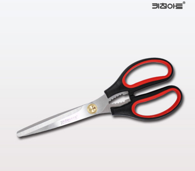 키친아트 금상첨화 스텐레스 양손가위, 상세페이지 참조, 1개