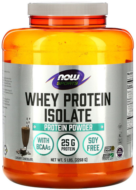 나우푸드 웨이 프로틴 아이솔레이트 파우더 크리미 초콜렛, 2.268kg, 1개