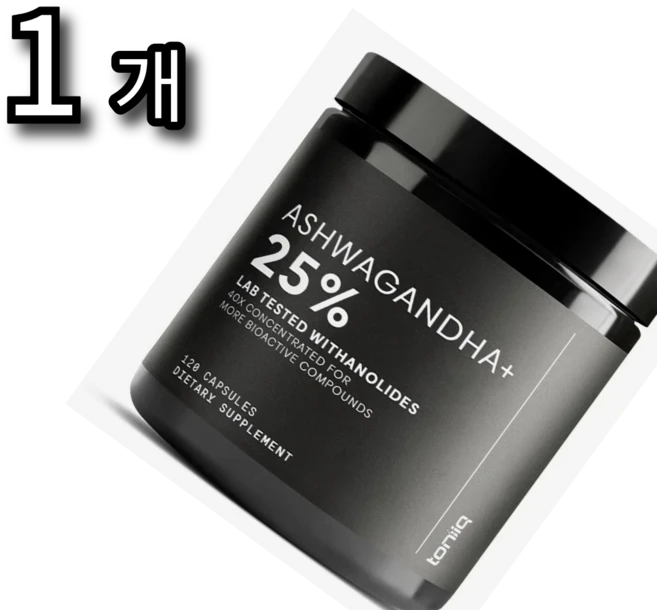 토니크 아슈와간다 플러스 25%, 1개, 120정 - 쿠팡