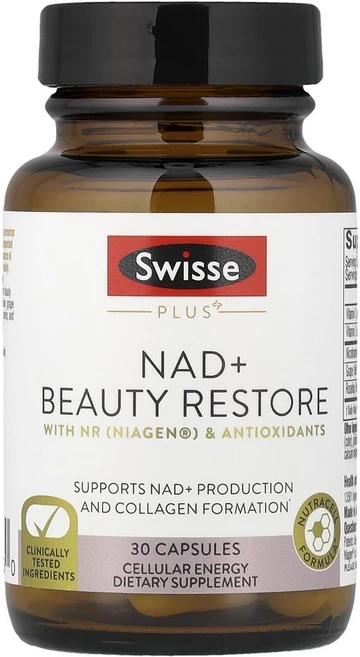 스위스 NAD+ 뷰티 리스토어 Swisse NAD + Beauty Restore 30정, 1개 - 쿠팡