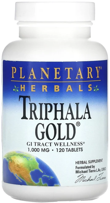 Planetary Herbals Triphala Gold® 120정, PlanetaryHerbalsTriphalaGold12, 1개 - 쿠팡