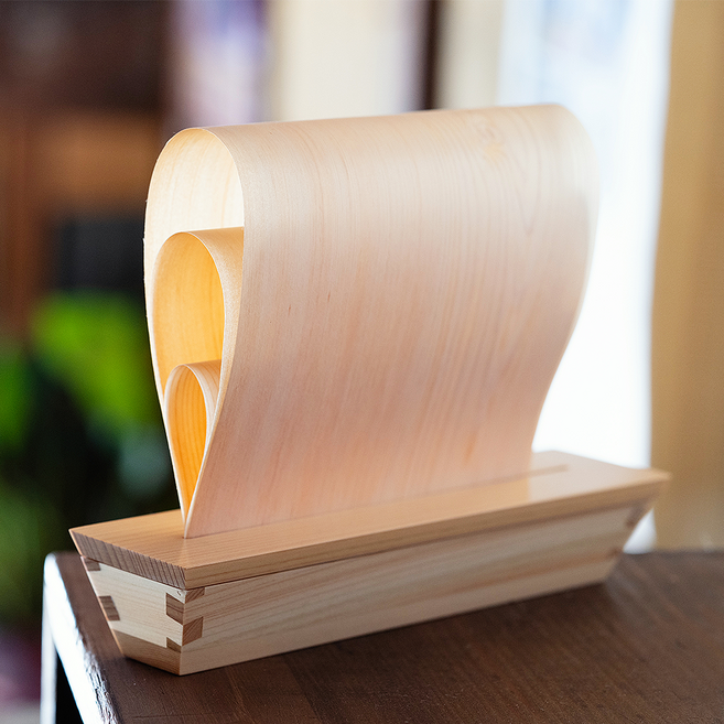 편백나무 자연기화식 천연 히노키 자연 공기청정 가습기, M사이즈