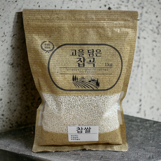 고을담은 국산 찹쌀, 1개, 1kg