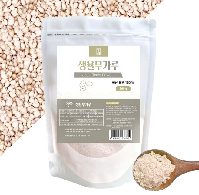 생율무가루 300g, 1개