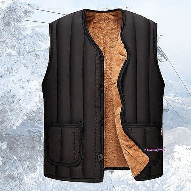 패딩조끼 겨울 남자 경량 베이직 남성 발열 커플 작업 등산 정장 브이넥spk027