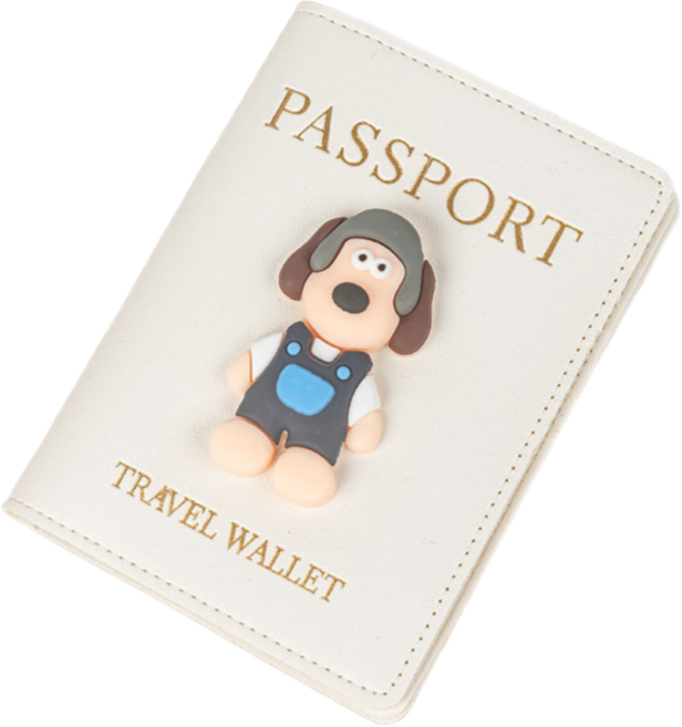 HSH 캐릭터 귀여운 여권케이스 가죽 커버 케이스