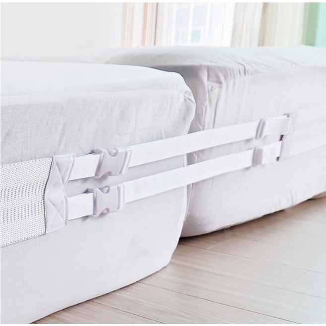 [국산]리빙이랑 패밀리침대 매트리스 고정 연결 벨트 논슬립 벨트(두께 8cm)