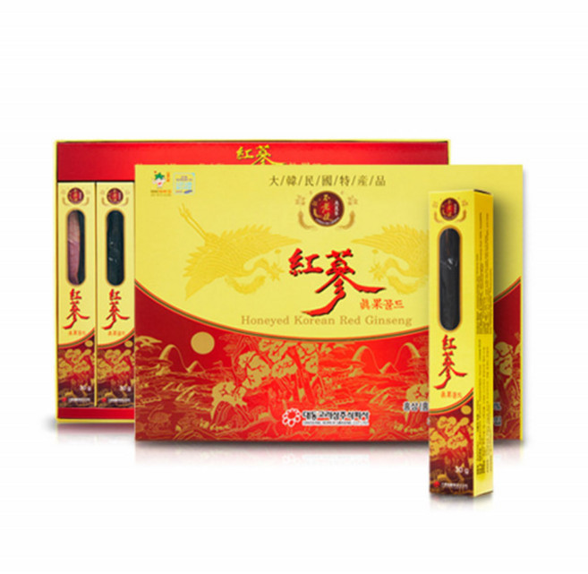 홍삼정과 고려 홍삼 절편 절임 대동고려삼 선물세트 30g 10개입, 300g