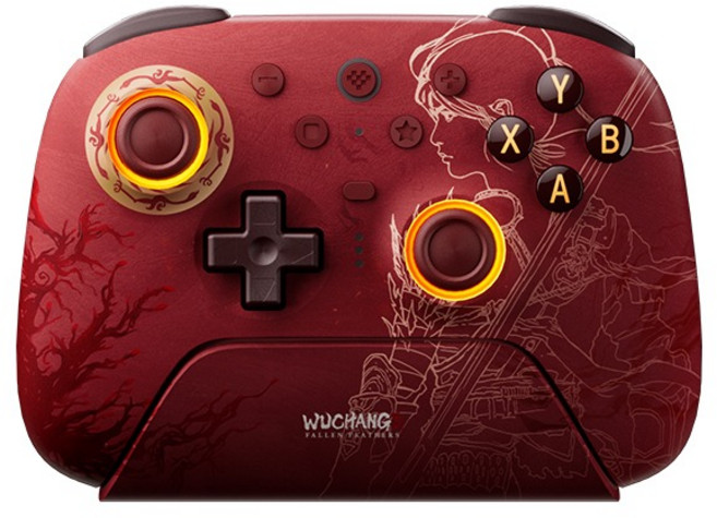 [스마트박스]8BitDo 팔비토 얼티메이트 2세대 게임패드 <명말: 연허지우> 콜라보 에디션 무선 컨트롤러 8스피드, 1개, 게임 패드