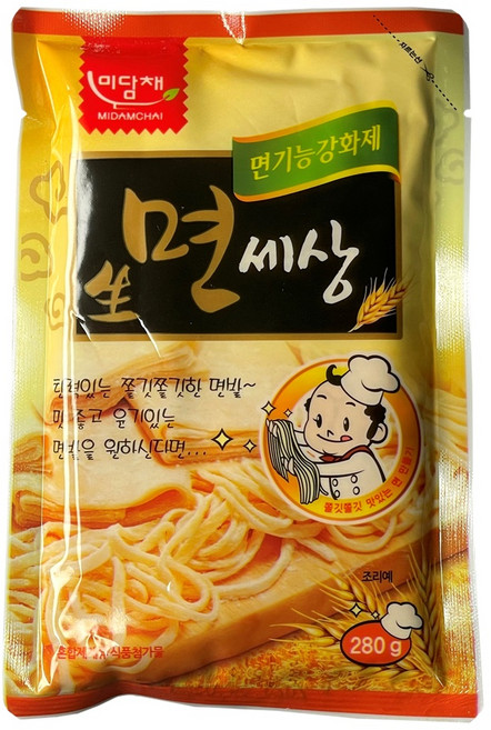 미담채 면세상 면강화제 면탄력 기능 강화 미담채 개별포장, 1개, 280g