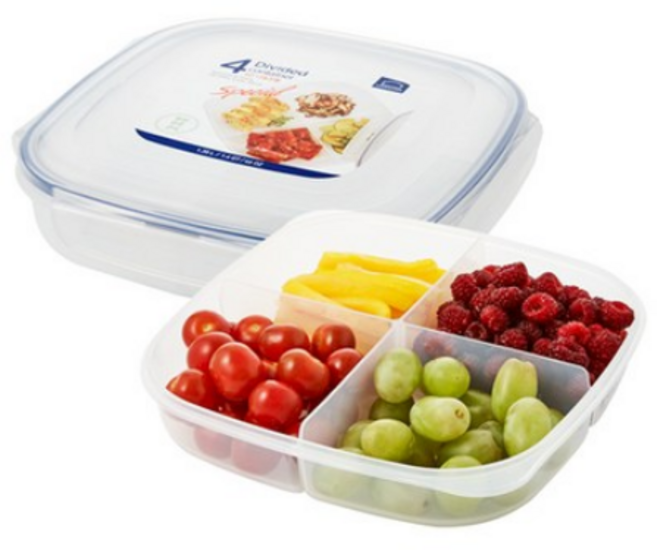 락앤락 4칸 나눔 찬통 HPL970D, 1개, 반찬통