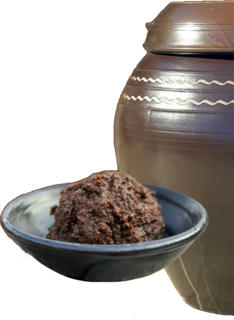 [강릉 장단지] 전통보리막장 / 국산(메주(콩) 고춧가루 보리쌀 천일염), 1kg, 1개