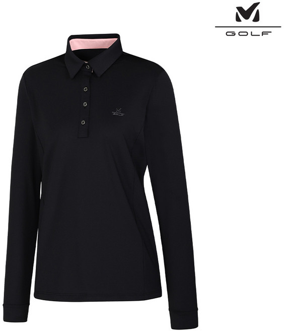 [밀레골프] 카라 긴팔 티셔츠 여성 3컬러 택1