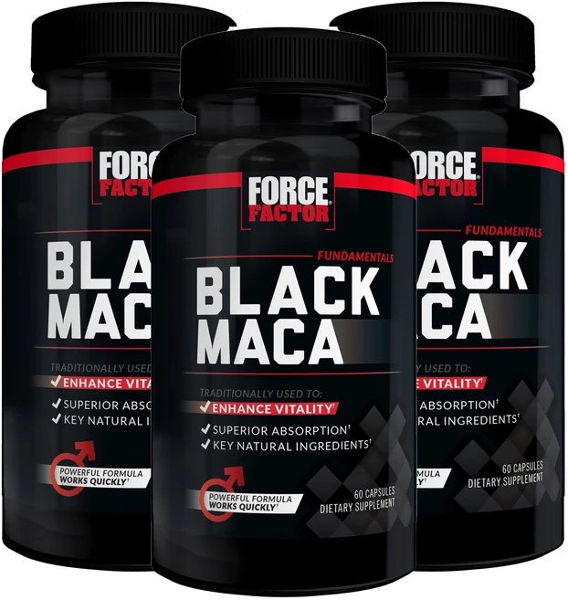 포스팩터 블랙 마카 캡슐, 60정, 3개 - 쿠팡