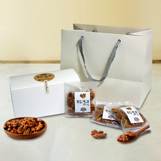 [고궁] 쌀초정 호두정과 47g, 8개
