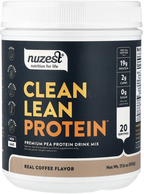 정말좋습니다 Nuzest 깨끗한 저지방 단백질 리얼 커피 500g(17.6oz) 빠르게배송해드릴게요, 23명 - 쿠팡