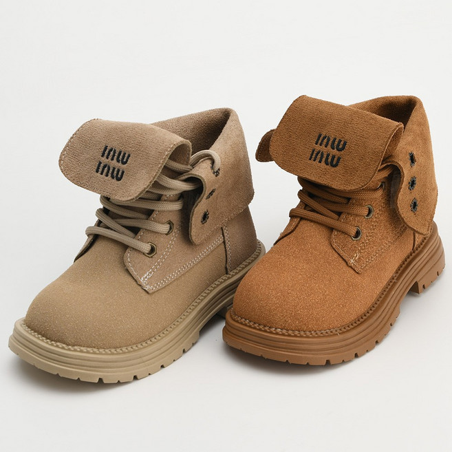 카라넥 스타일 여학생 패션 여성 성인 여아 겨울워커