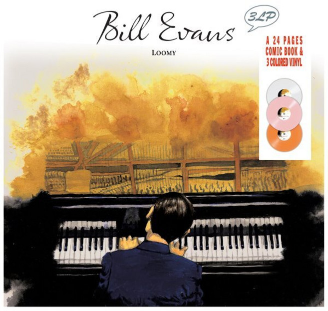 [LP] Bill Evans (빌 에반스) - LOOMY [화이트 & 핑크 & 오렌지 컬러 3LP]