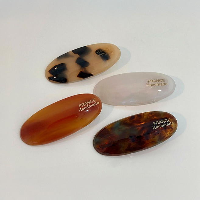 온니하 데일리 여신 포인트 마블 옆머리 집게핀 4종