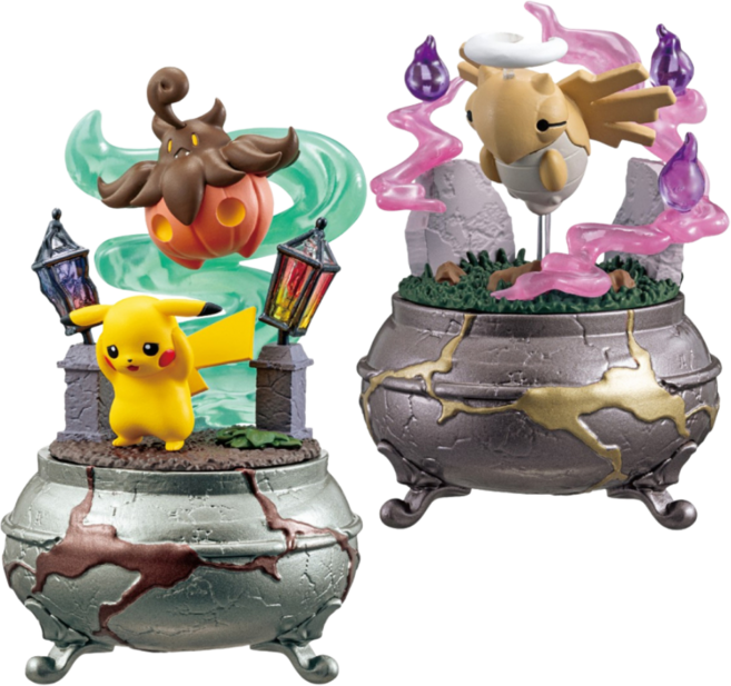 포켓몬스터 피규어 리틀나이트2 피카츄 호바귀 껍질몬, 1개