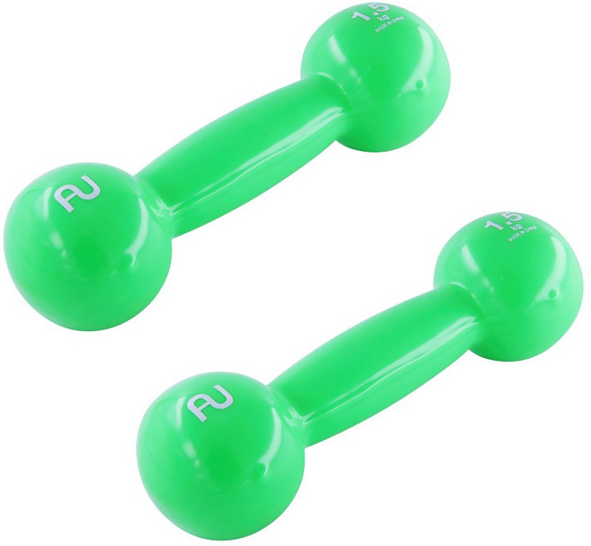 앤드어스 원형 이지 그립 아령 2p, 1.5kg, 2개