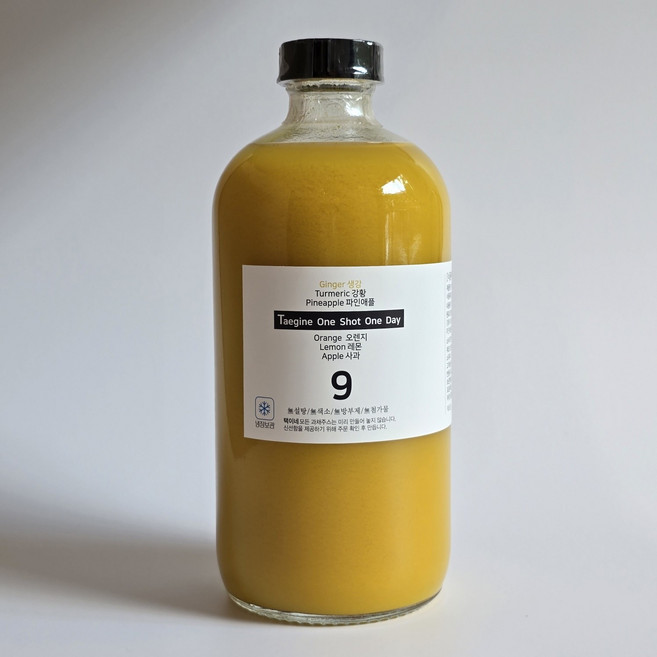 빅사이즈 460g 수제 진저샷 (국산 생강 100%), 1개