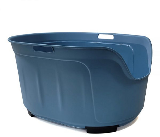 페로&가토 딥라인 고양이 화장실(그레이/블루), 1개, 블루