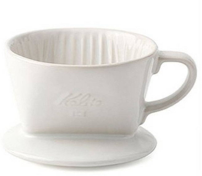 칼리타 세라믹 드리퍼 101LD 화이트, 1개