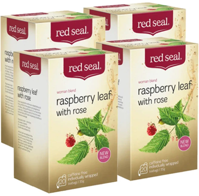 [레드씰] 허벌티 라즈베리잎 로즈 티백 20개X4, 20개입, 4개 - 쿠팡