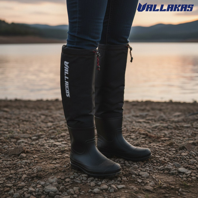 발라카스 웨이더부츠 무릎장화 블랙에디션 VS09-2, 270, 블랙