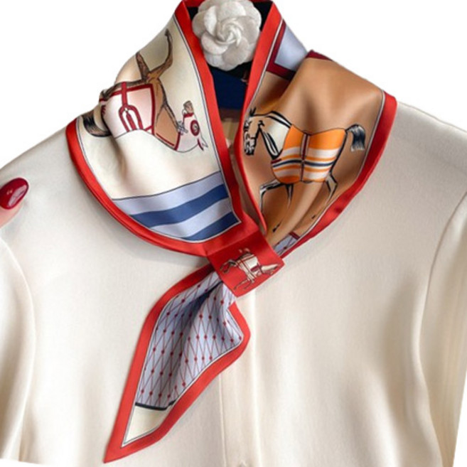 디아픽 3color 고리형 심플 스카프 봄 가을 간절기 쁘띠스카프