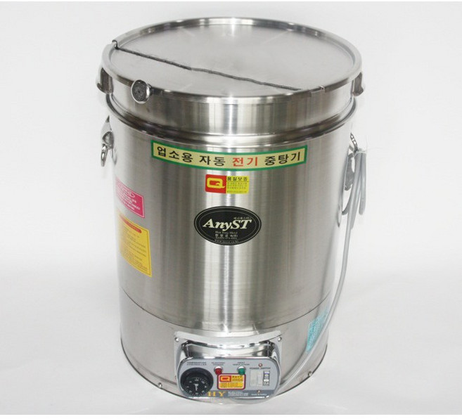 ANYST 한양 전기 스텐 중탕기 박스형 워머기 탕기 소스 접이식뚜껑 뷔페 식당 업소용