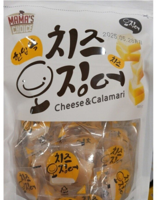 마마스초이스 오징어 간식 안주 치즈, 1개, 200g