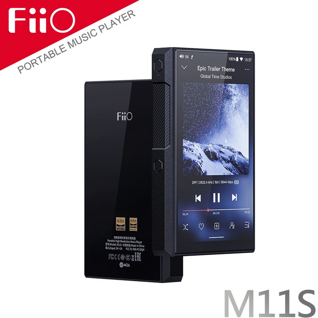 FiiO M11S 便攜式 Android 音樂播放器 Hi-Res Audio MQA