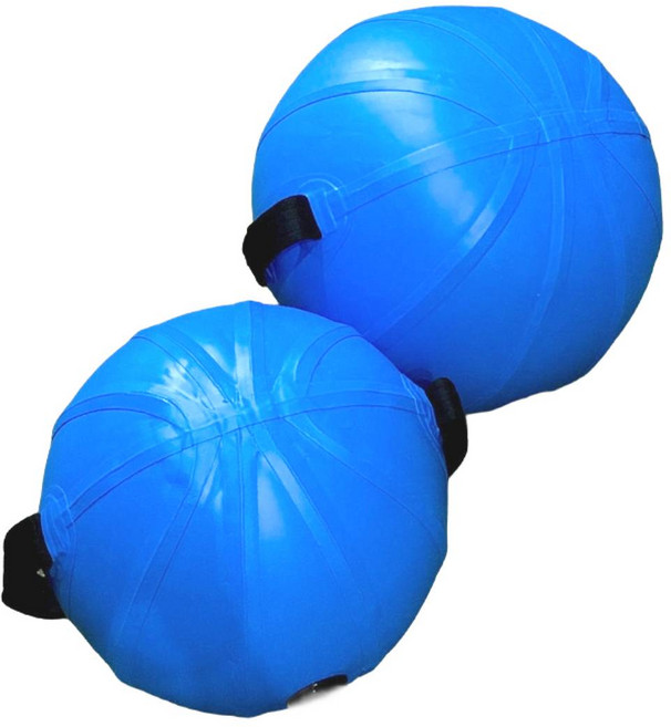 BC 아쿠아볼 선수PT 트레이닝 발란스 전신 코어강화 스트레칭 운동, 1개, 블루