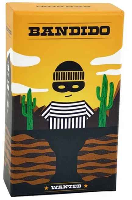 Bandido Bandida 가족 테이블 게임 1-4명의 플레이어 전략 카드 게임 어 영어 설명으로 파티 재미, [01] Bandido, 1개