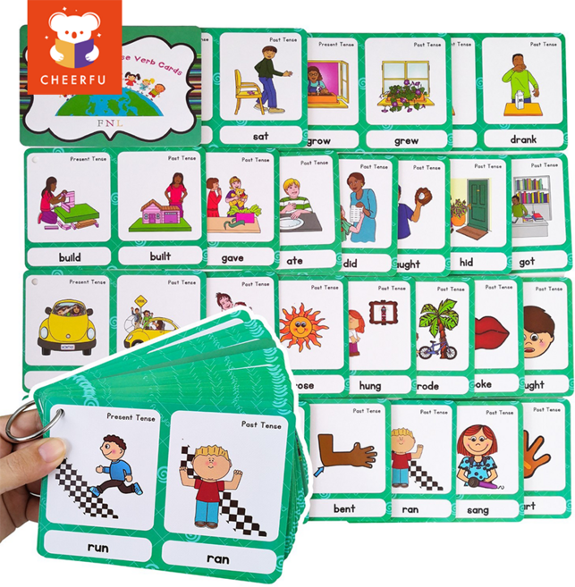 영어 문법 학습 카드 어휘 학습 단어 영어 학습 카드, Irregular Verbs（불규칙동사）, 1개