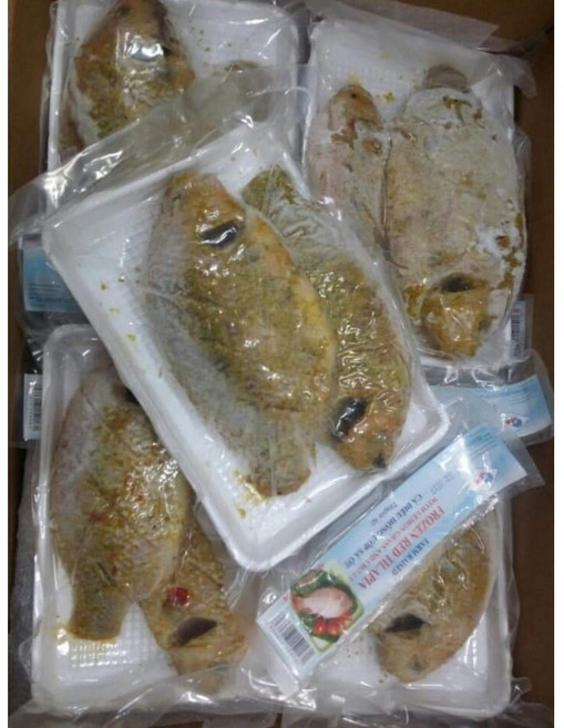 냉동 양념 생선/ 레드 틸라피아/ RED THILAPIA/ CA DIEU HONG UOP SA 팩, 1개