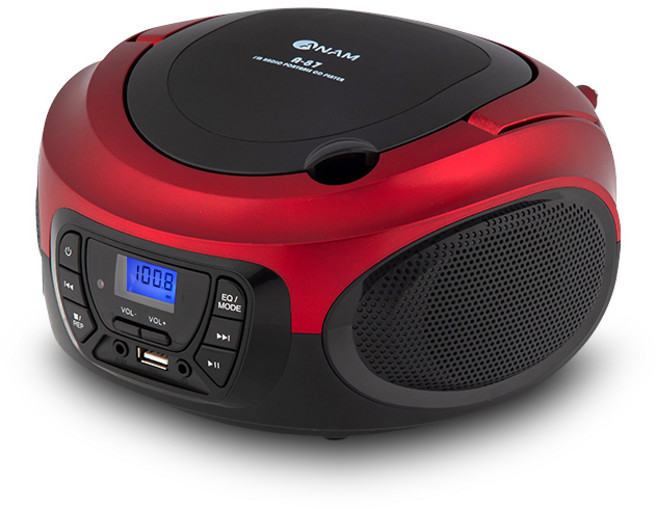 아남 포터블 CD 플레이어, A-87, 레드