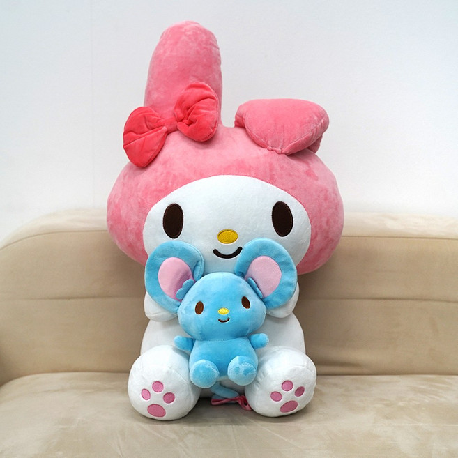 산리오 정품 대형 큰 인형 45cm 50cm 크리스마스 어린이 선물, 1개, 마이멜로디